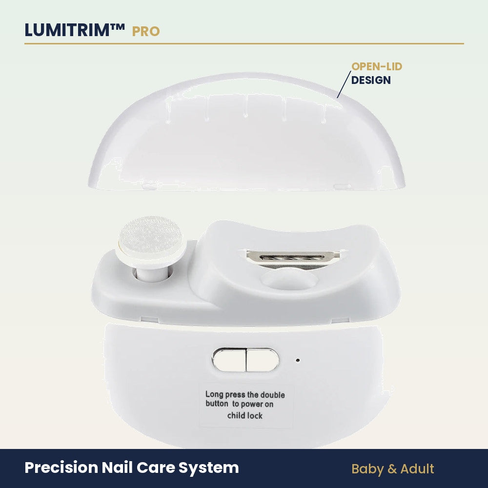 LumiTrim™ Pro Nail System -Baby and Adult Nail Clipper